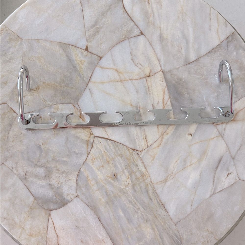 Wonder Hanger Max Metal Space Saving Closet Organizer Silver Chrome Cascading